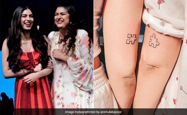 Anshula And Khushi Kapoor, Who Got Matching Tattoos, Are Now "Pieces" Of The Same "Puzzle"