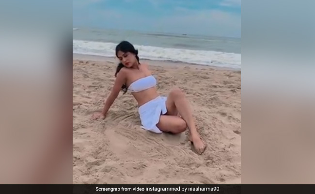 Viral: Nia Sharma On The Beach - The Internet Is Obsessed