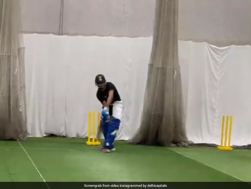 Watch: Delhi Capitals Pens Down Special Message For Shreyas Iyer As He Hits The Nets After A Long Time