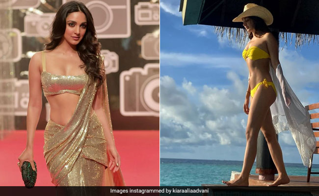 From Bright Bikinis To Glistening <i>Sarees</i>, Kiara Advani's Style Files Have Been The Best All Along