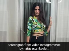 Natasa Stankovic ने रूम में कैटवॉक करते हुए वीडियो किया शेयर तो क्रिकेटर ईशान किशन का यूं आया कमेंट