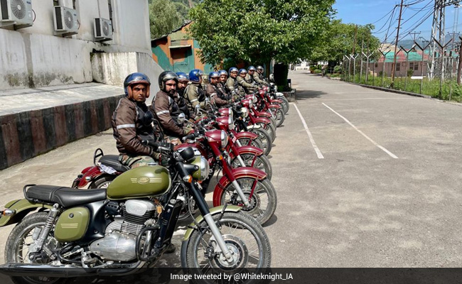 Army Organises Motorcycle Rally To Mark 22 Years Of Kargil War Victory