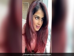 Genelia D'Souza Loves Her Red Hair So Much She Left This Comment On Her Own Post Genelia D'Souza Loves Her Red Hair So Much She Left This Comment On Her Own Post