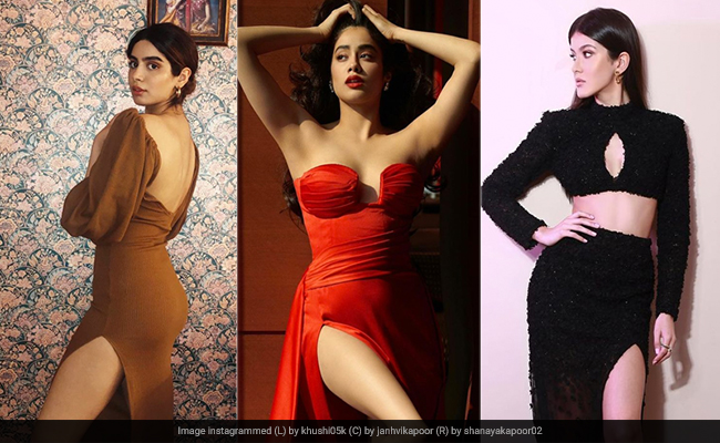 From Tara Sutaria To Khushi Kapoor, These Celebrity- Inspired Thigh-High Slit Styles Are Summers Glam Mantra