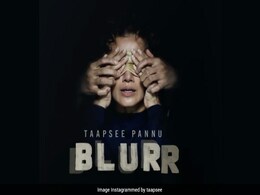 <i>Blurr</i>: Taapsee Pannu's Blindfolded First Look From Her Debut Film As A Producer <i>Blurr</i>: Taapsee Pannu's Blindfolded First Look From Her Debut Film As A Producer