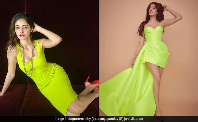 From Ananya Panday To Shanaya Kapoor, The Neon Fashion Trend Is Spotted All Over Bollywood