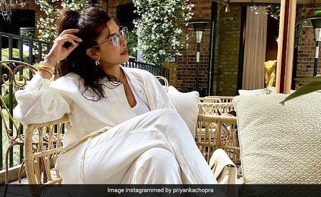 Priyanka Chopra Is All About The London Life In A Summery All-White Look