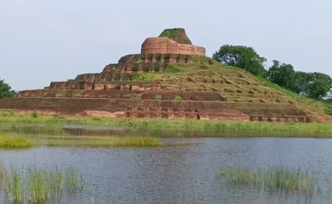 Bihar News: विश्व के सबसे बड़े केसरिया बौद्ध स्तूप पर मंडरा रहा बाढ़ का संकट