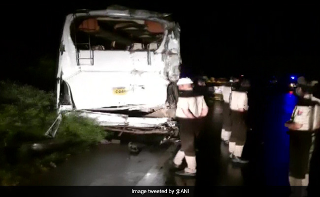 7 dead, 8 Injured In Bus Collision In UP's Sambhal