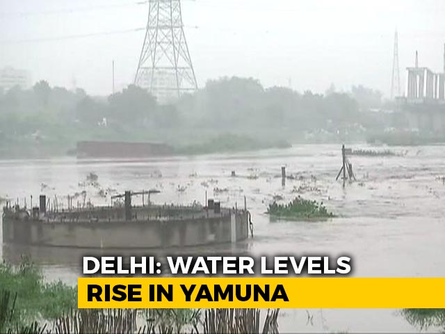 Water Levels In Yamuna Rise After Heavy Rains In Delhi's Catchment Areas