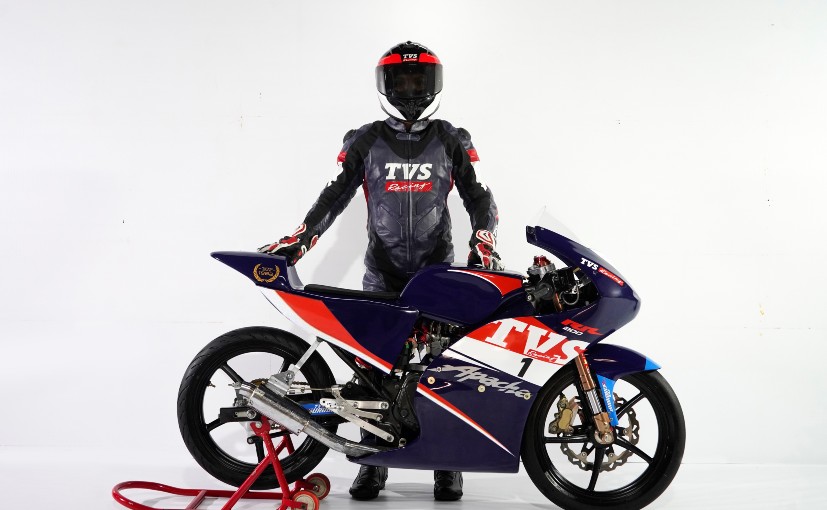 TVS Apache RR 200 Track Bike Revealed For TVS One Make Championship