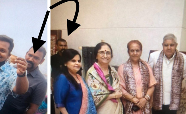 With Photo Twist, Trinamool Targets Governor On Kolkata Vaccination Fraud