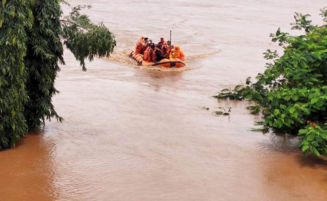 Ailing Teen Rescued From Village Cut Off By Flood In Maharashtra: Report
