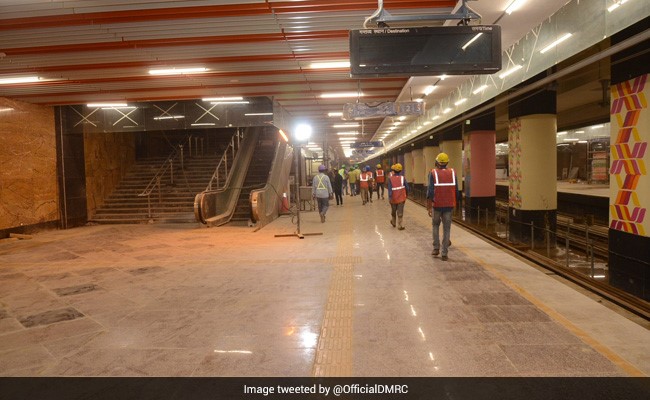 Delhi Metro's First-Ever Underground Integrated Parking Facility At Dhansa Station
