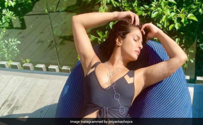 प्रियंका चोपड़ा ने ग्लैमरस लुक में शेयर की फोटो, वायरल हुआ देसी गर्ल का अंदाज