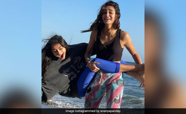 Ananya Pandey Photo: अनन्या पांडे ने बहन संग मस्तीभरे अंदाज में शेयर की फोटो, सुहाना खान का आया कमेंट