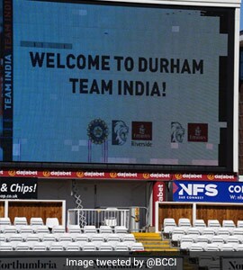 "Welcome To Durham": Team India Begin Training Ahead Of Warm-Up Match In England