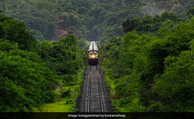 6,000 Stranded As Konkan Rail Route Disrupted Due To Heavy Rain