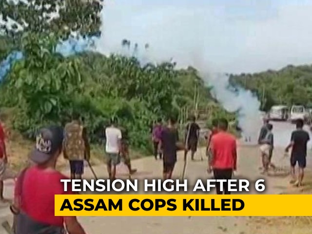 Tension High As 6 Assam Cops Killed In Clashes On Border With Mizoram