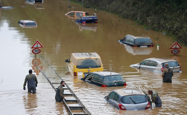 German Chancellor To Visit Flood-Affected Areas As Death Count Tops 180