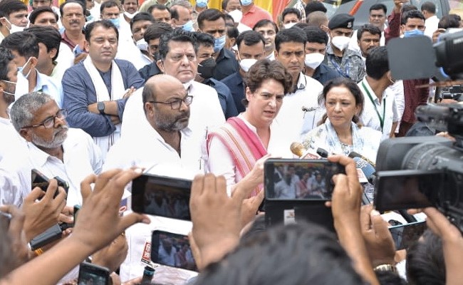 "For Food Security, Farm Laws Will Have To Be Repealed": Priyanka Gandhi Vadra