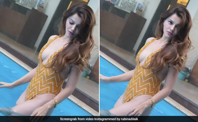 Rubina Dilaik's Swimsuit Game Is So Strong That Temperatures Are Rising Because Of It