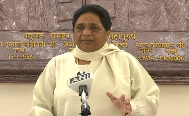 Mayawati Says "Will Support Centre In Parliament And Outside If..."