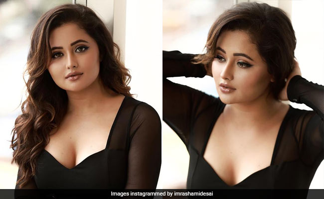 Rashami Desai Proves That You Can Never Go Wrong In A Classic Black Dress