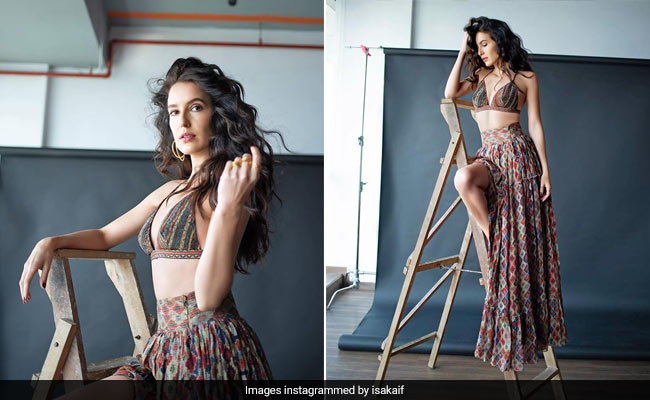 Isabelle Kaif's Boho Chic Printed Bikini And Skirt Are Bringing Weekend Vibes Way Too Early