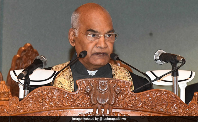 President Ram Nath Kovind Greets Indians On Eve Of Ganesh Chaturthi