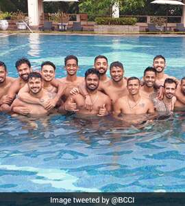 Team India "Chill By The Pool" After Completing Quarantine Ahead Of Sri Lanka Series