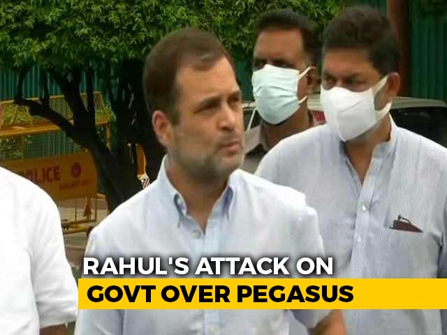 Centre Rejects Rahul Gandhi's Call For Pegasus Court Inquiry