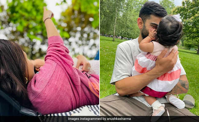 Baby Vamika's Cozy Picnic At A Park With Parents Anushka Sharma And Virat Kohli On Her 6-Month Anniversary