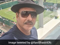"Centre Court Beckons": Ravi Shastri Shares Pic From Wimbledon