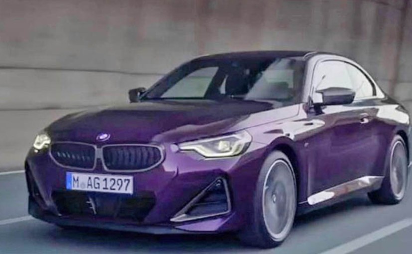 2022 BMW 2 Series Coupe Image Leaked Ahead Of Debut This Week