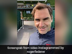 Watch: Roger Federer Takes A Stroll On Last Middle Sunday Of Wimbledon
