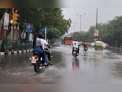 Temperature Drops As Rain Hits Delhi, Weather Office Issues Yellow Alert