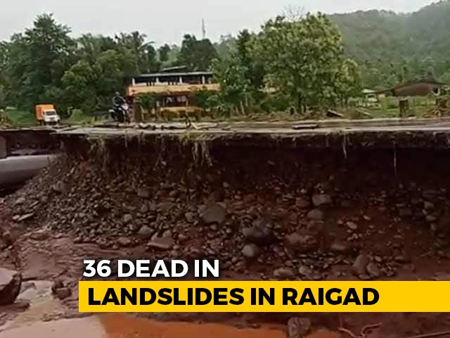 36 Dead In Landslides In Rain-Hit Maharashtra; Evacuation With Choppers