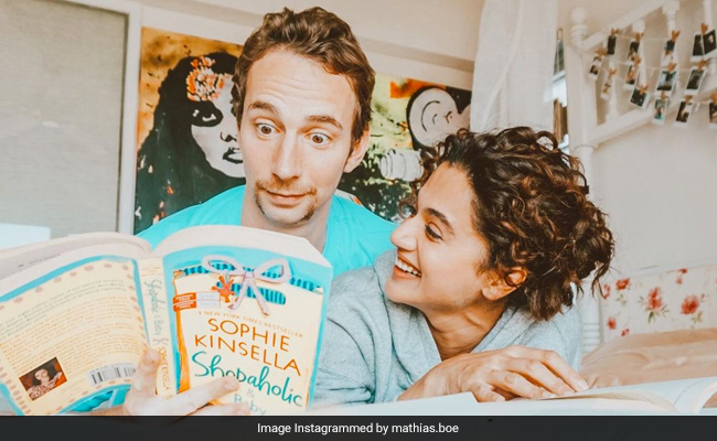 "Will Do A Movie For Free": Taapsee Pannu's Boyfriend Mathias Boe's ROFL Reaction To Her Production House Announcement
