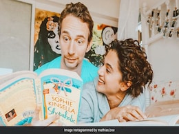 "Will Do A Movie For Free": Taapsee Pannu's Boyfriend Mathias Boe's ROFL Reaction To Her Production House Announcement "Will Do A Movie For Free": Taapsee Pannu's Boyfriend Mathias Boe's ROFL Reaction To Her Production House Announcement