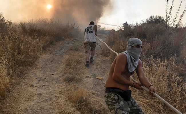 Cyprus Says Huge Forest Fire "Under Full Control"