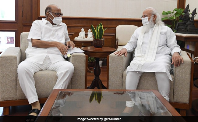 PM Modi Greets NCP Chief Sharad Pawar On His 81st Birthday