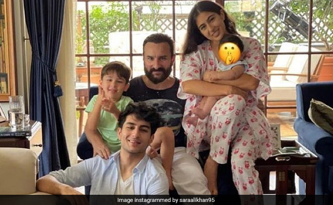 Sara Ali Khan And Ibrahim Celebrate Eid With Saif, Taimur And Baby Jeh. See Pic