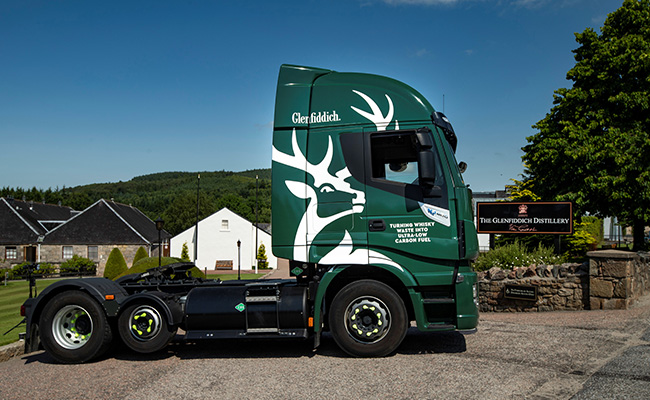 One For The Road: Glenfiddich Uses Whisky Waste To Fuel Trucks