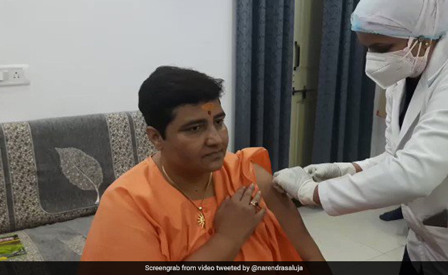 Fit To Dance But Gets Covid Shot At Home: BJP's Pragya Thakur