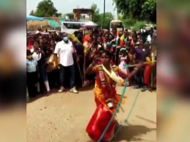 Marital To Martial: Tamil Nadu Bride Performs Silambam In Viral Video