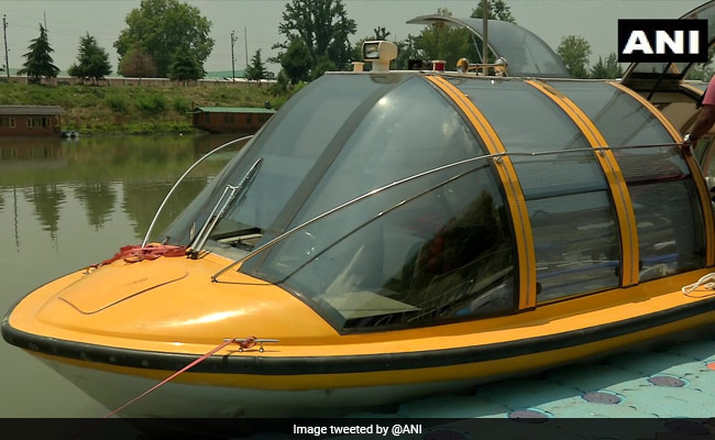 J&K Government Imports 1st Luxury Boat To Revive Water Transport On Jhelum