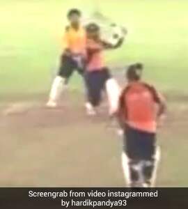 Throwback Video Of Young Hardik Pandya Smashing Sixes Is "Absolute Fire"