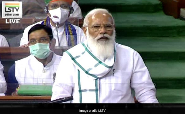 Slogans As PM Modi Speaks In Parliament, Government Hits Back: 10 Points