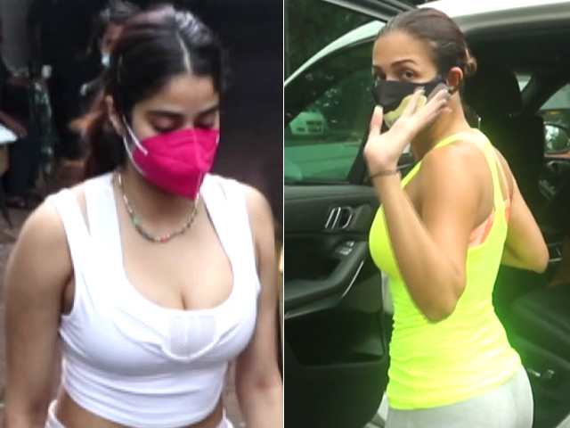 How Janhvi Kapoor, Malaika Arora Prepped For The Weekend